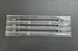 Camaro 1968 lente de control de calefacción sin aire acondicionado - Imagen 1 de 1