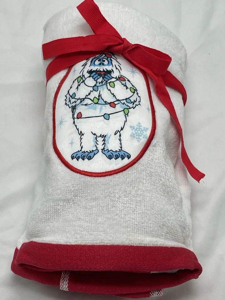 Rudolph Bumble Abominable Snowman 2pk Hand Towels Christmas Holiday - Image 1 of 4