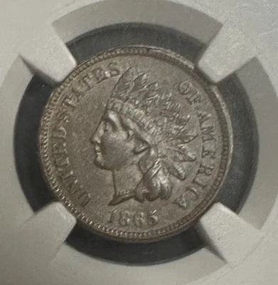 1865 NGC MS62BN  Indian Cent - Image 1 of 4
