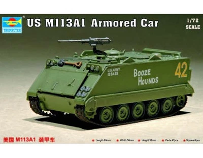 US M113A1 ARMORED CAR TRUMPETER 07238 SCALA  1:72 - Immagine 1 di 4