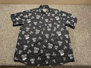 Dixxon The Moco Hemd Herren XL Ride Like The Wind Brother Button Engine Print * - Bild 1 von 14