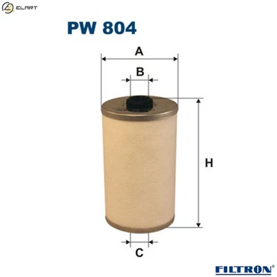 FUEL FILTER PW 804 - Image 1 of 4