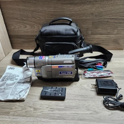 JVC GR-SXM330U Camcorder + Bag + Charger - Image 1 of 4