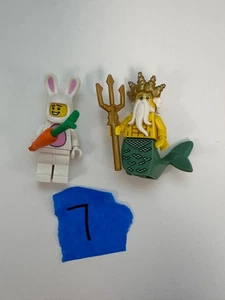 LEGO CMS Collectible Minifigures Series 7, 10, 11, 12, 13, 14, 16 LOT  - Picture 1 of 7