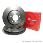 Brembo Front Brake Discs Vented 231mm Pair For Honda Life 0.7 iDSi Turbo