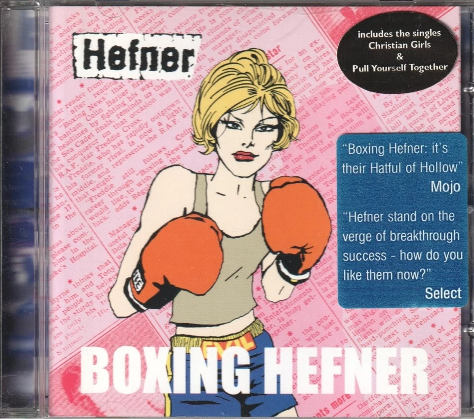 Hefner Boxing Hefner CD UK Too Pure 2000 has info stickers on front of case - Bild 1 von 3