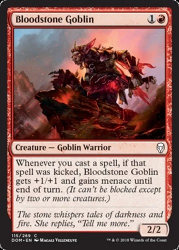 x1 Bloodstone Goblin - Dominaria - NM - MTG - Image 1 of 1