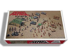 Juego de caja de juego Marx Desert Patrol - Imagen 1 de 3