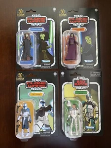 STAR WARS Vintage Collection Set of 4 Clone Wars Luminara Barriss ARC Howzer - Picture 1 of 5