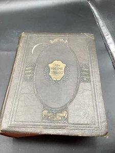 The Volume Library Encyclopedia of Practical & Cultural Information Leather Cvr - Foto 1 di 4