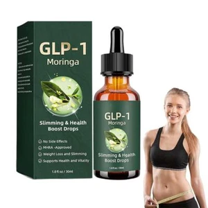 30ml GLP-1 Moringa Slimming Health Boost Drops Liquid Weight Loss & Slimming - Bild 1 von 8