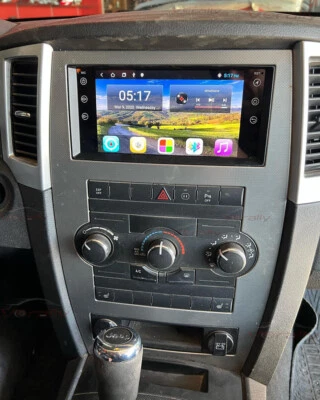 For 2005-2010 Jeep Grand Cherokee Car Stereo Radio,Wireless Apple CarPlay & Auto Foto 1 de 4