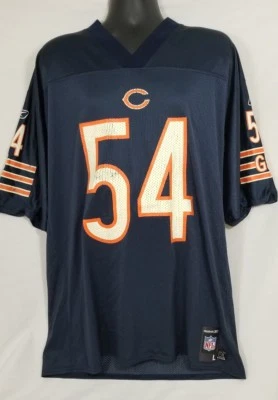 Camiseta de fútbol americano Brian Urlacher Chicago Bears NFL #54 grande Foto 1 de 4