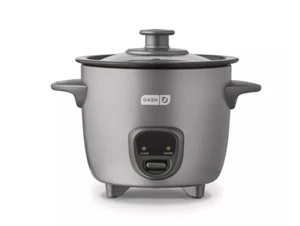 Dash 2-CupElectric Mini Rice Cooker-Graphite:Small Rice Maker, AutomaticKeepWarm - Picture 1 of 7