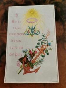 Santino Holy Card Maria ancora MRPT32  ^ - Bild 1 von 2
