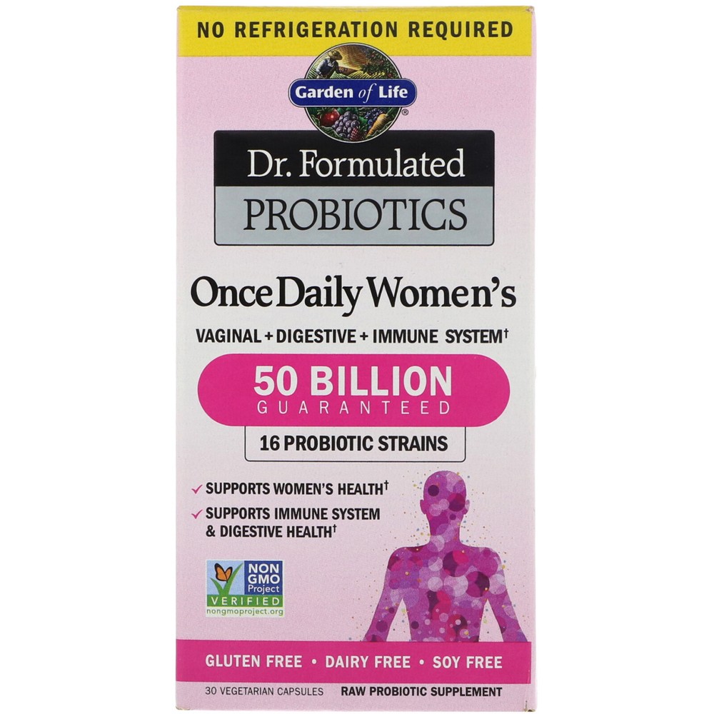 Garden of Life Dr. Formulated Probiotics, Once Daily Women's