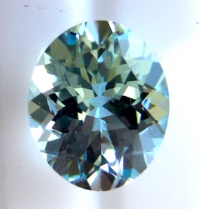 NATURAL AQUAMARINE 4.39ct!! EXPERTLY FACETED IN GERMANY +CERTIFICATE INCLUDED - Bild 1 von 2