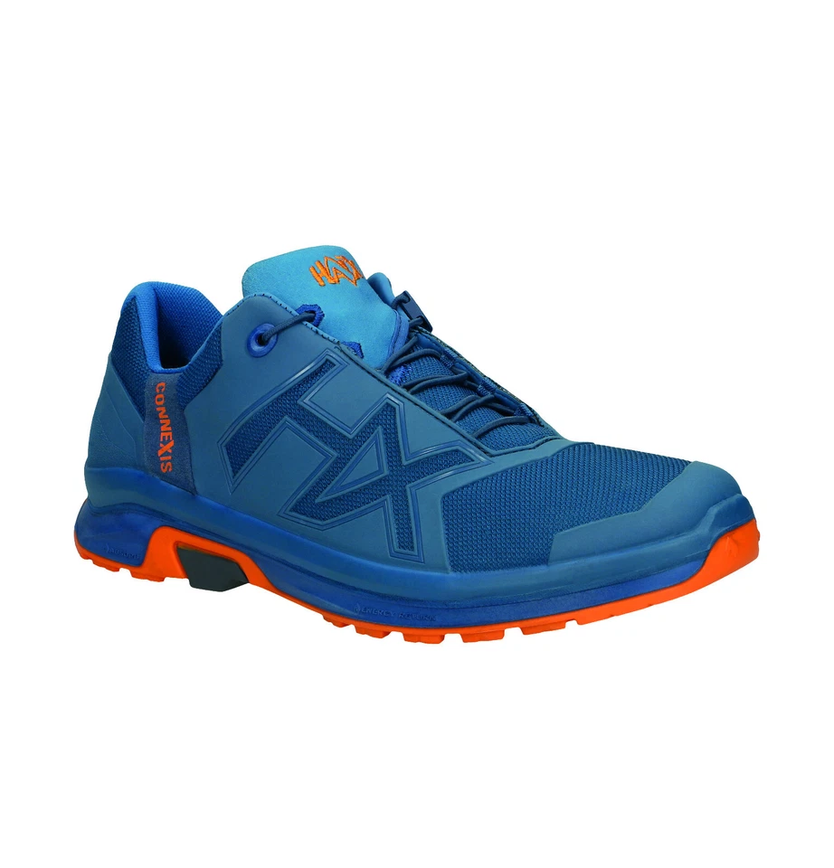 HAIX CONNEXIS Go 2.0 GTX low blue-orange Schuhe Freizeitschuhe Wanderschuhe