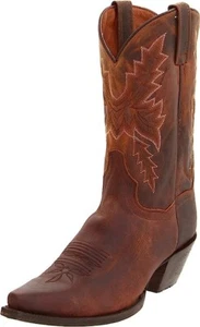 Dan Post Women's DP3548 Brown Leather Western Boot Size US 9 - Picture 1 of 8