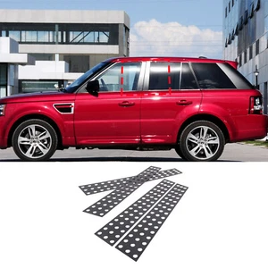 Alloy Honeycomb Car Window Center Post Trim Cover For Range Rover Sport 2005-13 - Picture 1 of 7