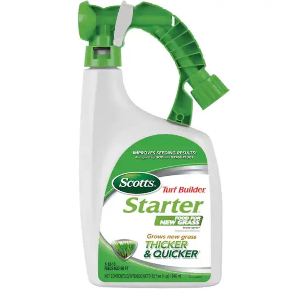 Scotts 23100 Césped Constructor Comida de inicio para hierba nueva lista-spray, 32 fl. Oz. Foto 1 de 1