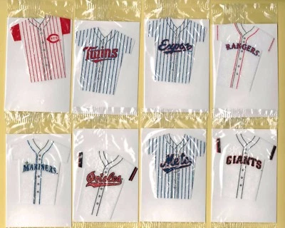  Mini Felt Baseball Jersey. Canadian. Oddball. * Pick your favorite team * - Image 1 of 3