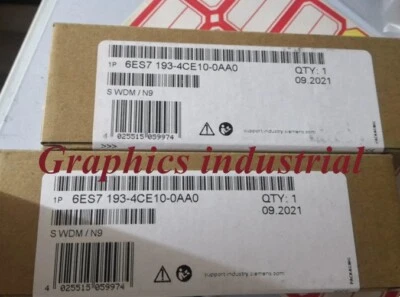1PC New In Box Siemens 6ES7 193-4CE10-0AA0  / 6ES7193-4CE10-0AA0 Module - Image 1 of 4