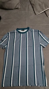 Blau gestreiftes Herren T-Shirt Größe 2XS (asos Design) - Bild 1 von 1