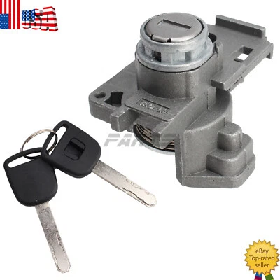 Cilindro de bloqueo de puerta del conductor izquierdo + 2 llaves para Honda Accord 2008-2012 72185-TA0-A01 Foto 1 de 4