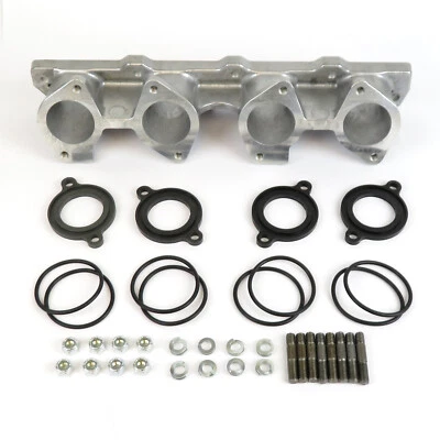 Peugeot Mi16 twin Dellorto DHLA / Weber DCOE 45mm carburettor manifold kit - Image 1 of 2
