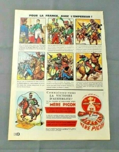 PUBLICITE ANCIENNE ADVERT CLIPPING 10519/ FROMAGE MERE PICON VICTOIRE AUSTERLITZ - Imagen 1 de 1