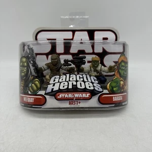 Star Wars - Galactic Heroes - Weequay & Barada Jabba Skiff Sealed - Picture 1 of 11