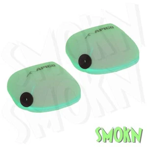 KTM SX85 Air Filters SX 85 HUSKY TC 85 MC 85 18-25 Apico Twin-Air Pre-Oiled x2 - Picture 1 of 3