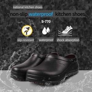 Scarpe da chef casual da cucina casual antislip per Cook Hotel impermeabili - Foto 1 di 27