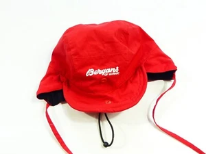 MEN'S RED BERGANS OF NORWAY ALASKA MOUNTAIN WINTER CAP-HAT SIZE: M (MEDIUM) - Picture 1 of 5