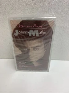 Johnny Mathis SONY Music MISTY Cassette Tape Vintage 1991 Evergreen New Sealed - Picture 1 of 2