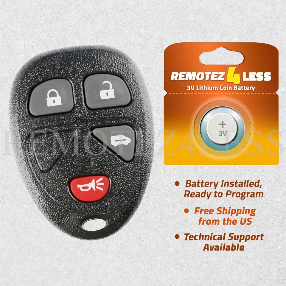 For 2005 2006 2007 2008 Chevrolet Uplander Replacement Remote SUV Keyless 4b - Изображение 1 из 1