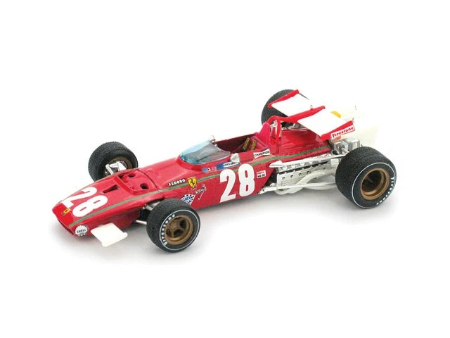 Ferrari 312B GP Belgio 1970 Ignazio Giunti #28 1:43 2008-2 R444B BRUMM - Immagine 1 di 1