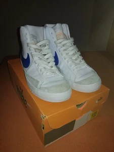 Nike blazer mid 77 vintage White Game Royal Groesse 42  - Bild 1 von 4