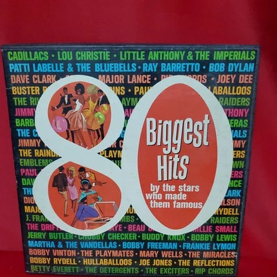 80 Biggest Hits ByThe Stars Who Made Them Doo-Wop Funk Various 1965 Set 4 LP EXC - Image 1 of 4