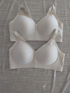 Damen BH's, 2er Set, hautfarben, Gr. s. Beschreibung, m. Polster, neu! - Bild 1 von 2