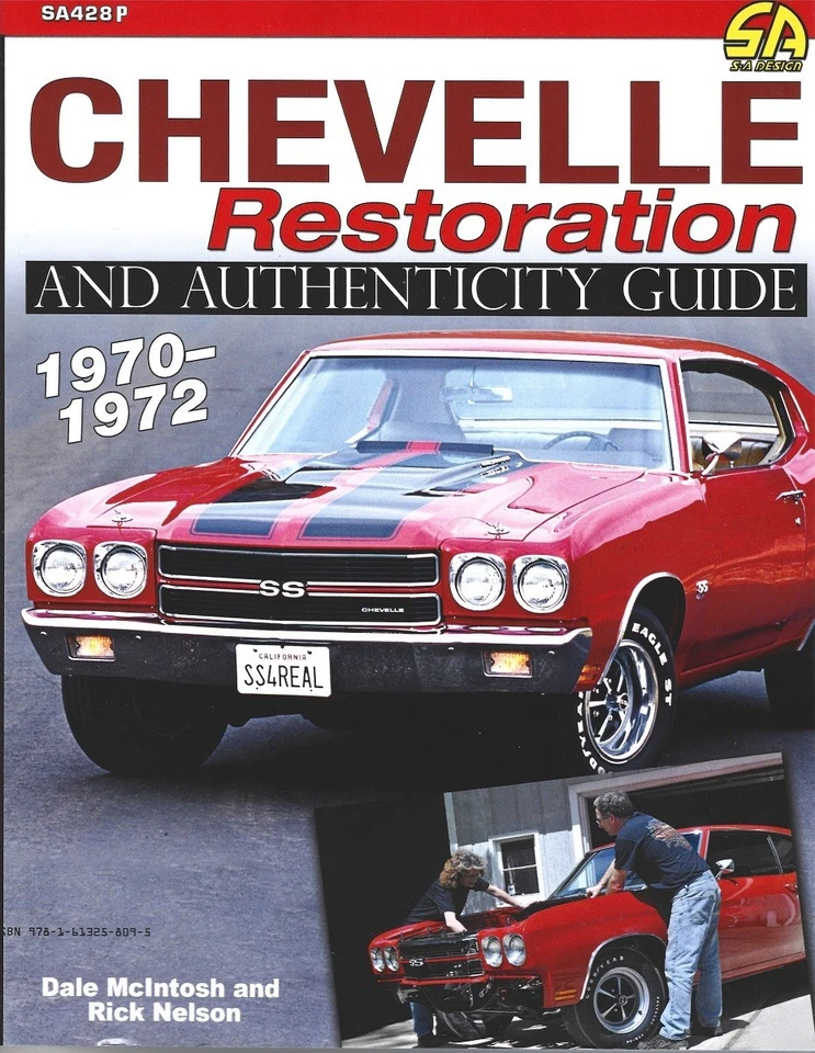 Chevelle 1970-1972 Guía de Restauración y Autenticidad Manual de CarTech SA428P Foto 1 de 1