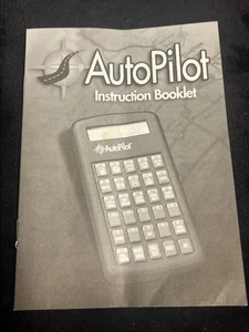 AutoPilot Instruction Book User Guide Handheld  - Picture 1 of 10