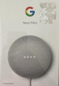Mini altavoz inteligente Google Home con asistente de Google - tiza (GA00210-US) - Imagen 1 de 5
