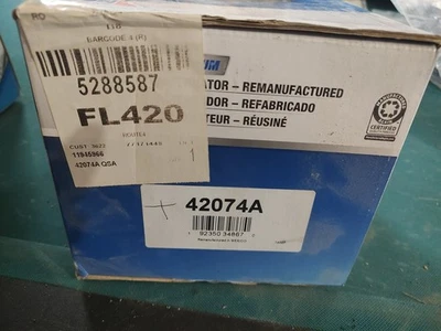 CARQUEST Electrical 42074A - Alternador REMAN Fit Select Chevrolet GMC 2015-2020 Foto 1 de 4