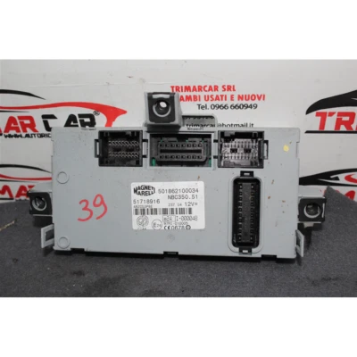 CENTRALINA BODY COMPUTER FIAT IDEA (350) [2003-2012] 51718916 - Immagine 1 di 3