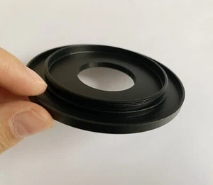 Copal #0 Shutter Adapter M32.5x0.5 Female to M65x1 Male Thread Adapter Wide - Picture 1 of 3