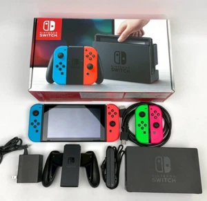 Consola Nintendo Switch HAC-001 Joy-Con Todos los Accesorios Seleccionables Envío 1 Día V1 - Imagen 1 de 21