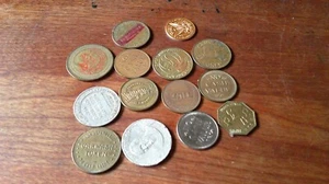 14 Game tokens plus others - Picture 1 of 3