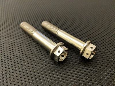 Aprilia RS125 Titanium drilled front caliper bolts 06-10 Ti race spec prolite - Image 1 of 4